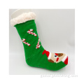 Ladies Slipper Socks With Grips Christmas Cozy Anti Slip Indoor Slipper Socks Supplier